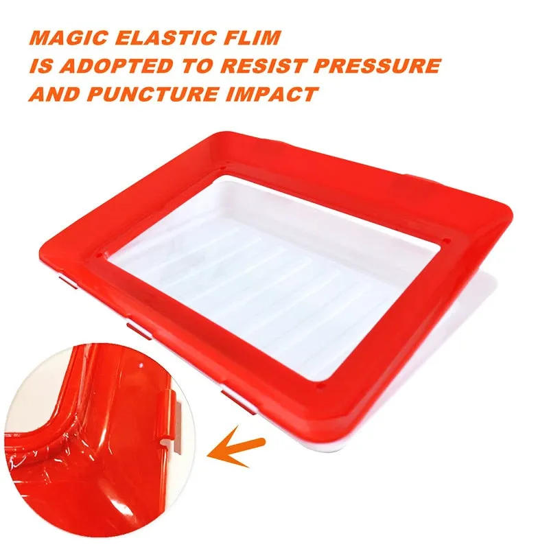 Elastic Vacuum Food Preservation Tray