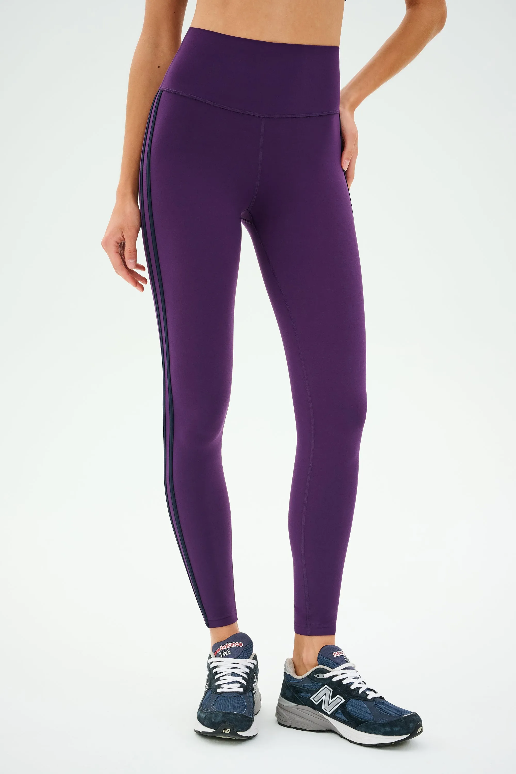Ella High Waist Airweight 7/8 - Black Currant/Indigo