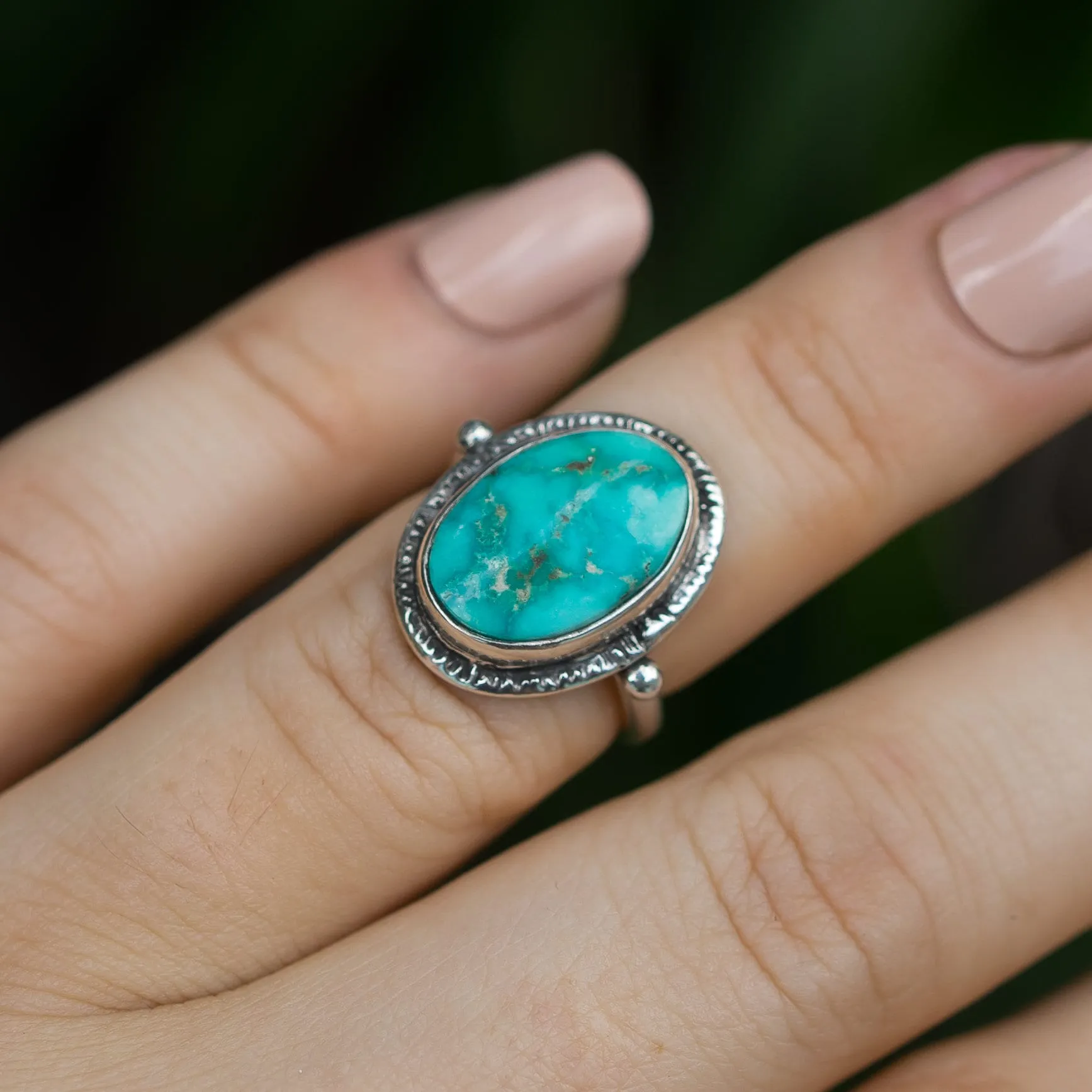 Emerald Valley Turquoise Ring- Sz 4.5