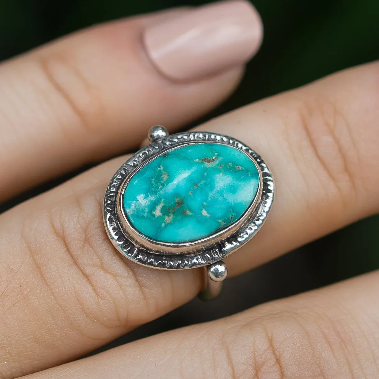 Emerald Valley Turquoise Ring- Sz 4.5