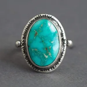 Emerald Valley Turquoise Ring- Sz 4.5