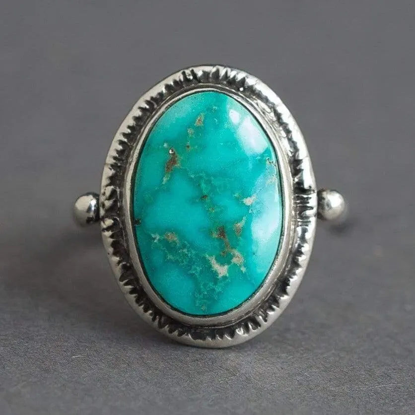 Emerald Valley Turquoise Ring- Sz 4.5