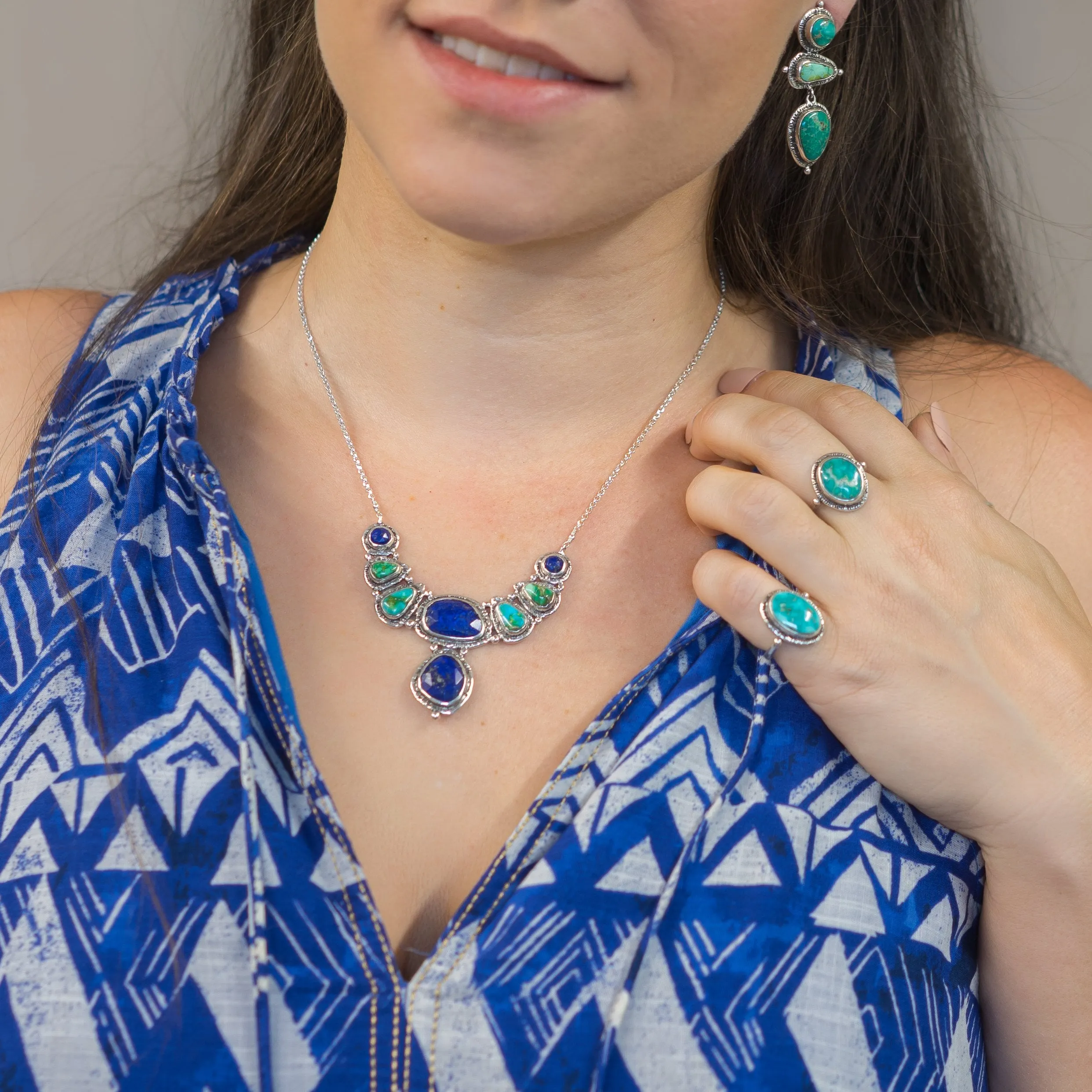 Emerald Valley Turquoise Ring- Sz 4.5