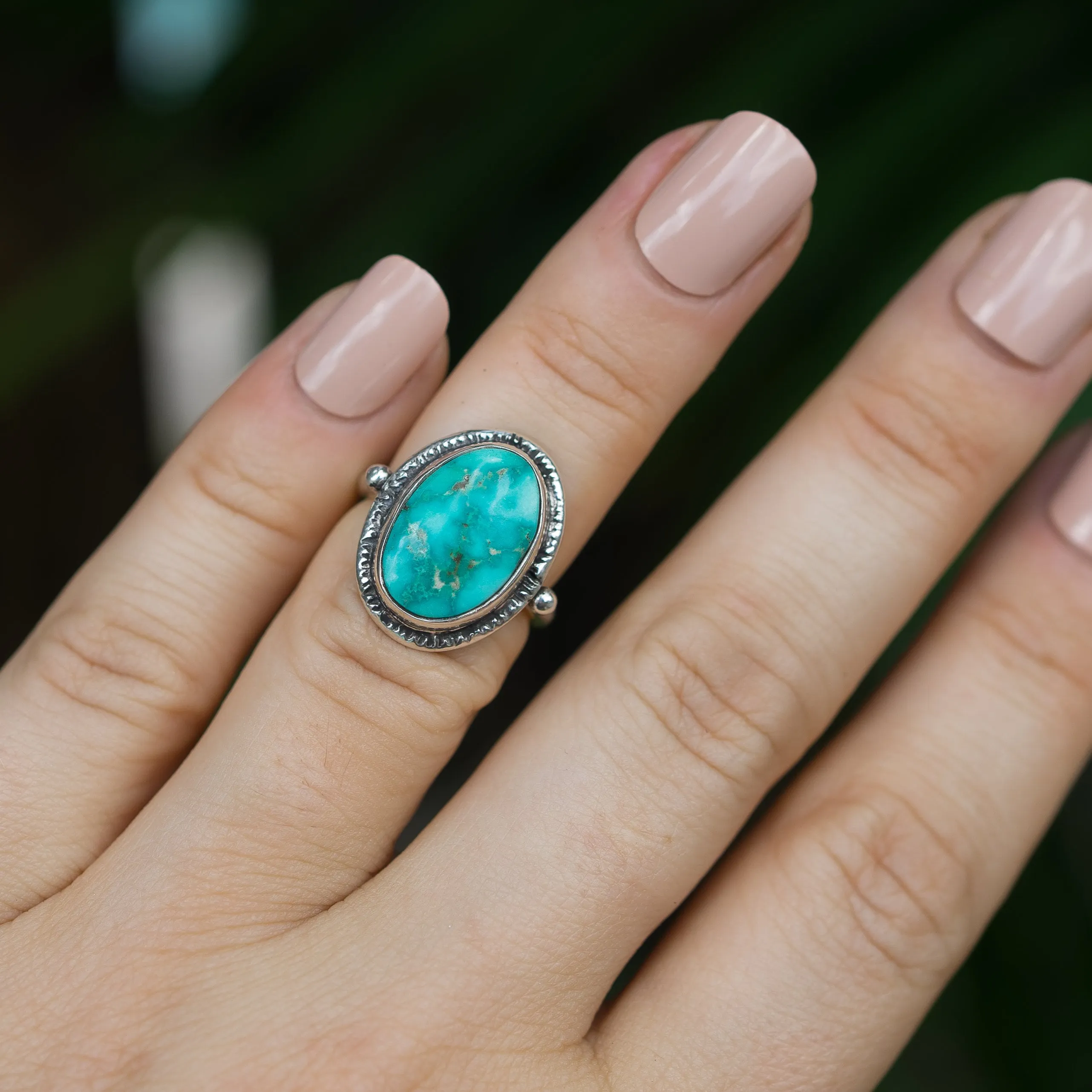Emerald Valley Turquoise Ring- Sz 4.5
