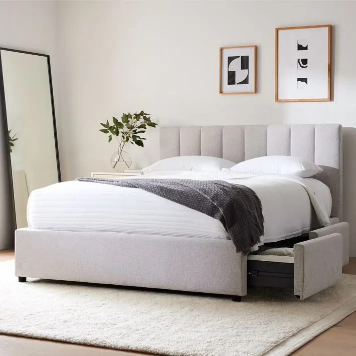 Emmett Side Storage Bed King