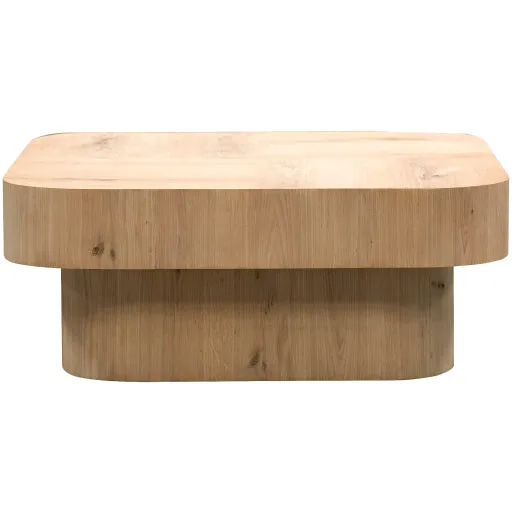 Essential Elegance 16H x 40W x 40D Modern Coffee Table