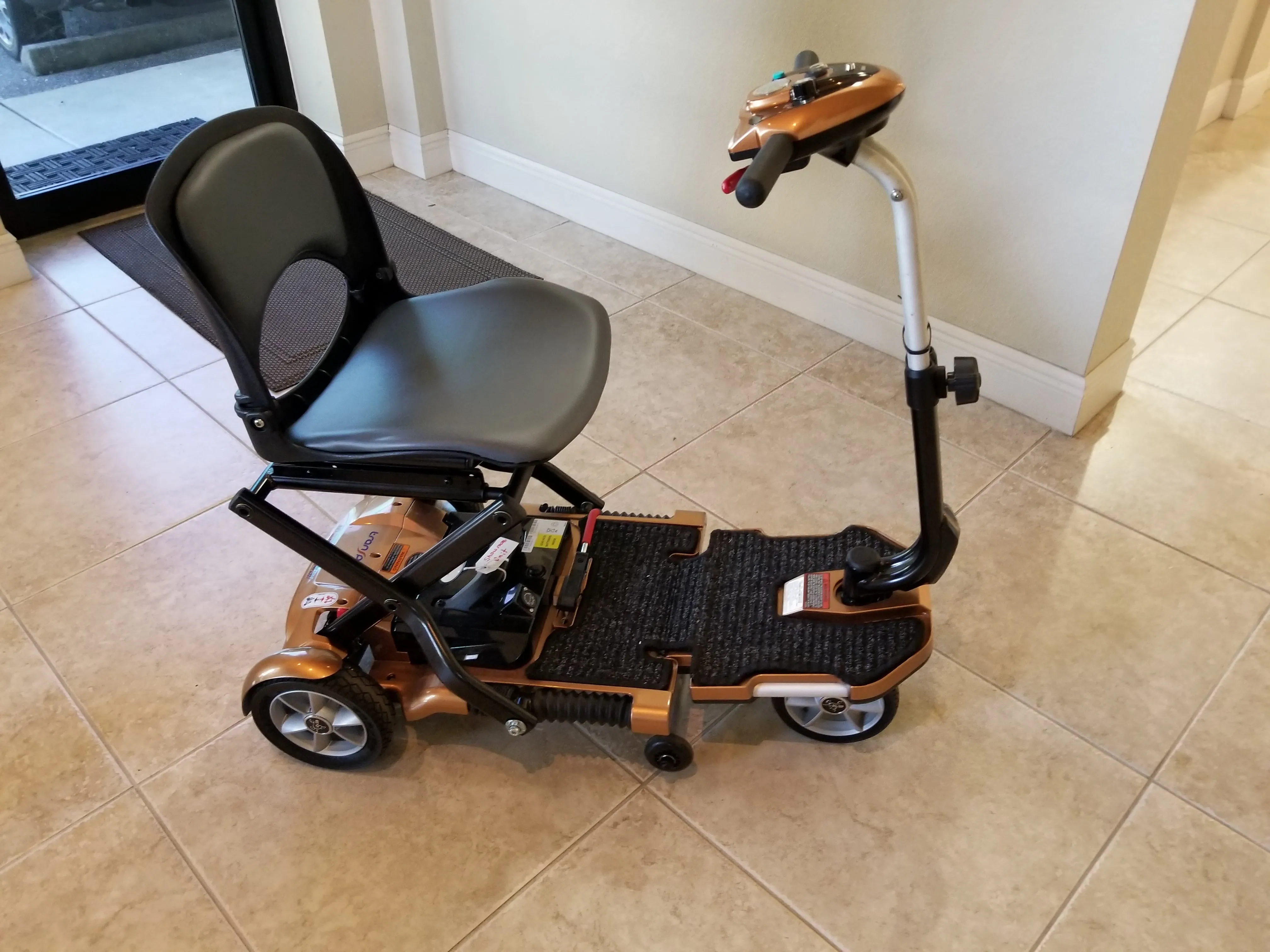 EV Rider Transport Plus Folding Mobility Scooter - from DT Scooters