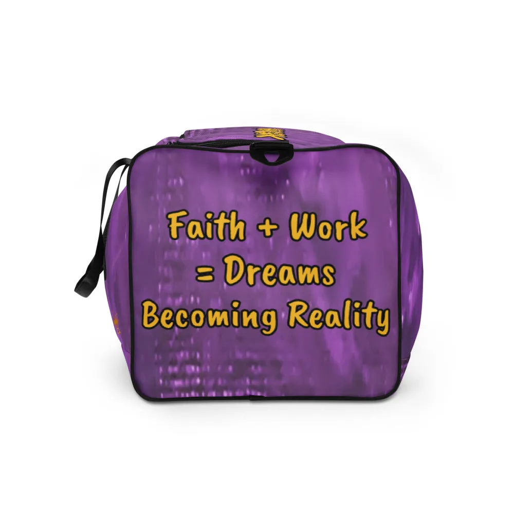 Faith   Work Duffle bag