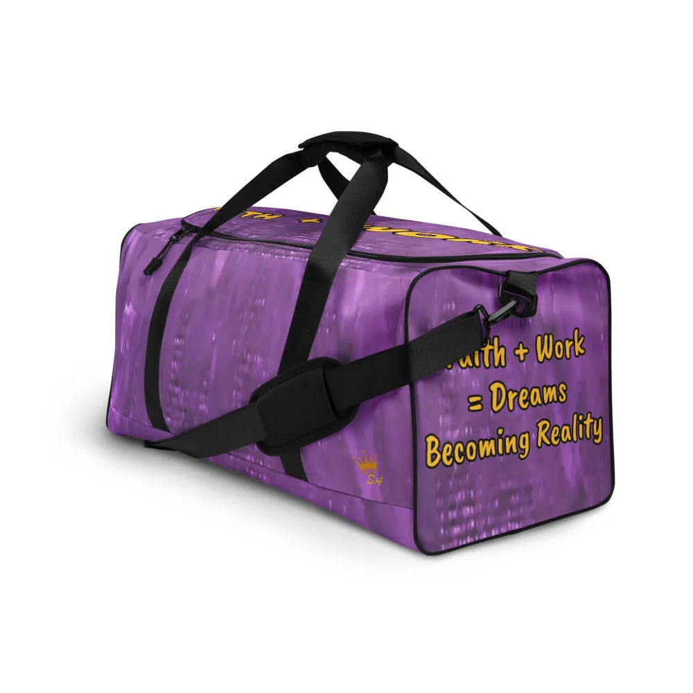 Faith   Work Duffle bag