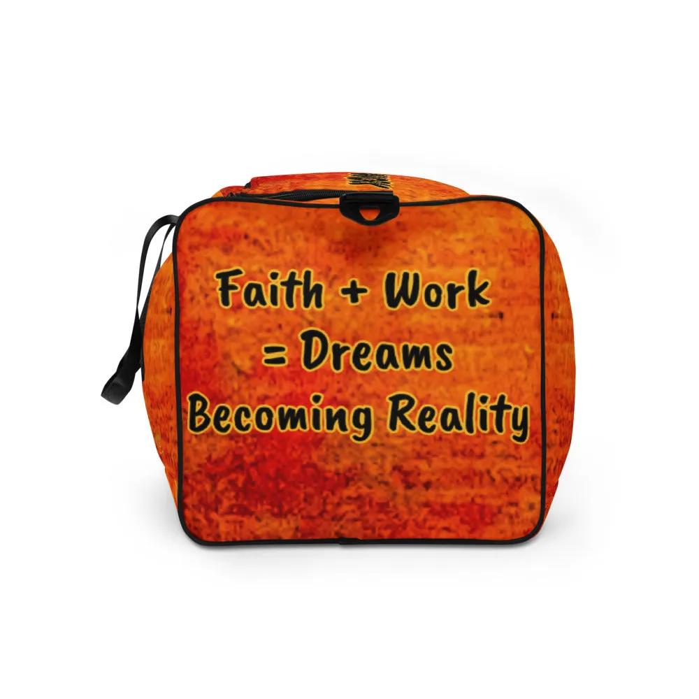 Faith   Work Duffle bag