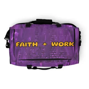 Faith   Work Duffle bag