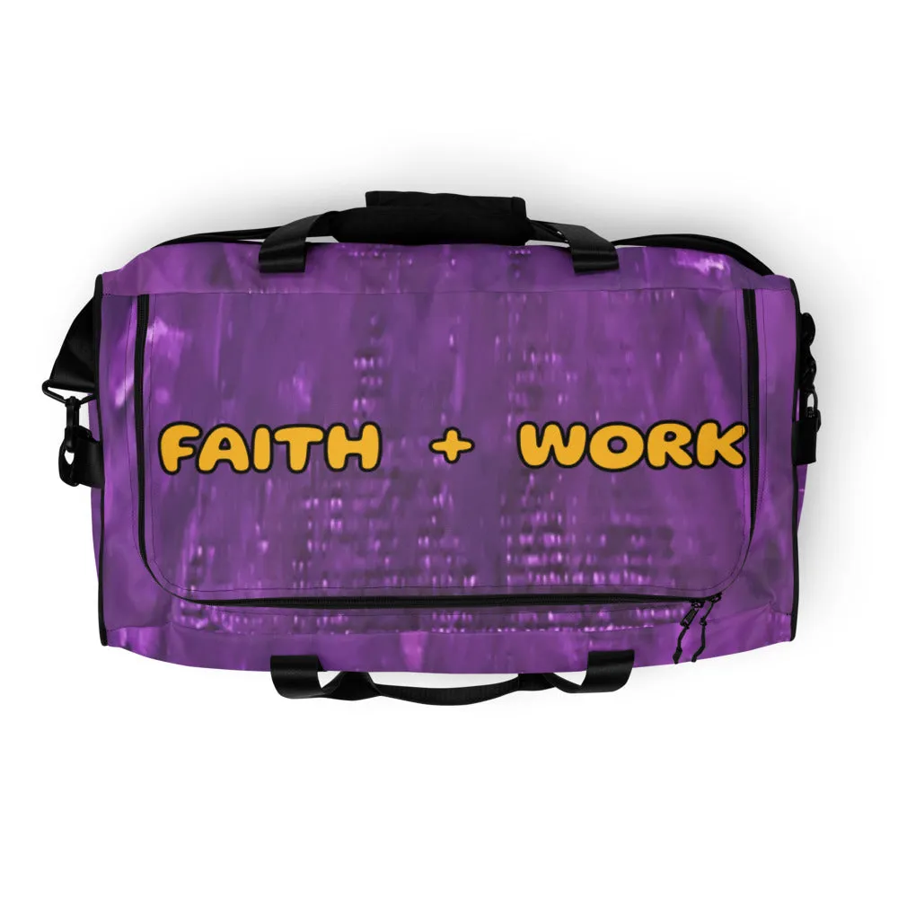 Faith   Work Duffle bag