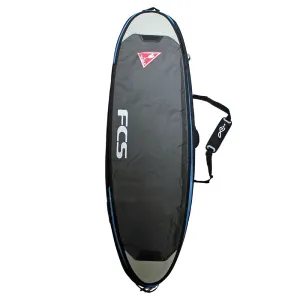 FCS Double Travel Funboard Cover (Grey) - 7'0"