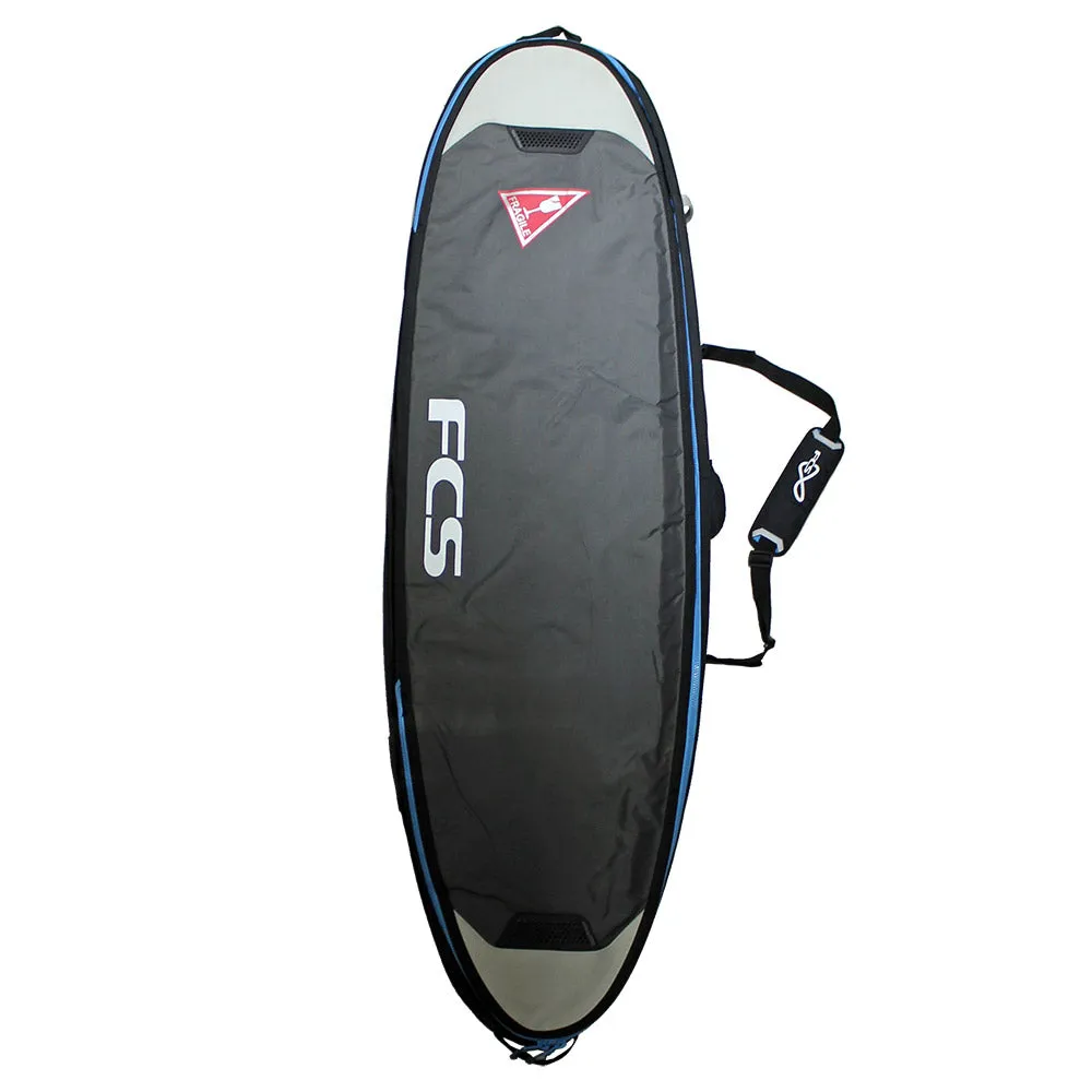 FCS Double Travel Funboard Cover (Grey) - 7'0"