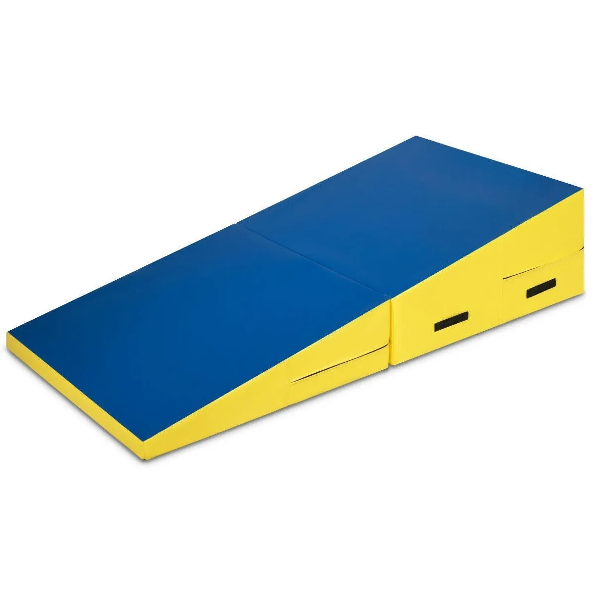 Folding Foam Soft Incline Slope Cheese Gymnastics Gym Mat Plyo Box