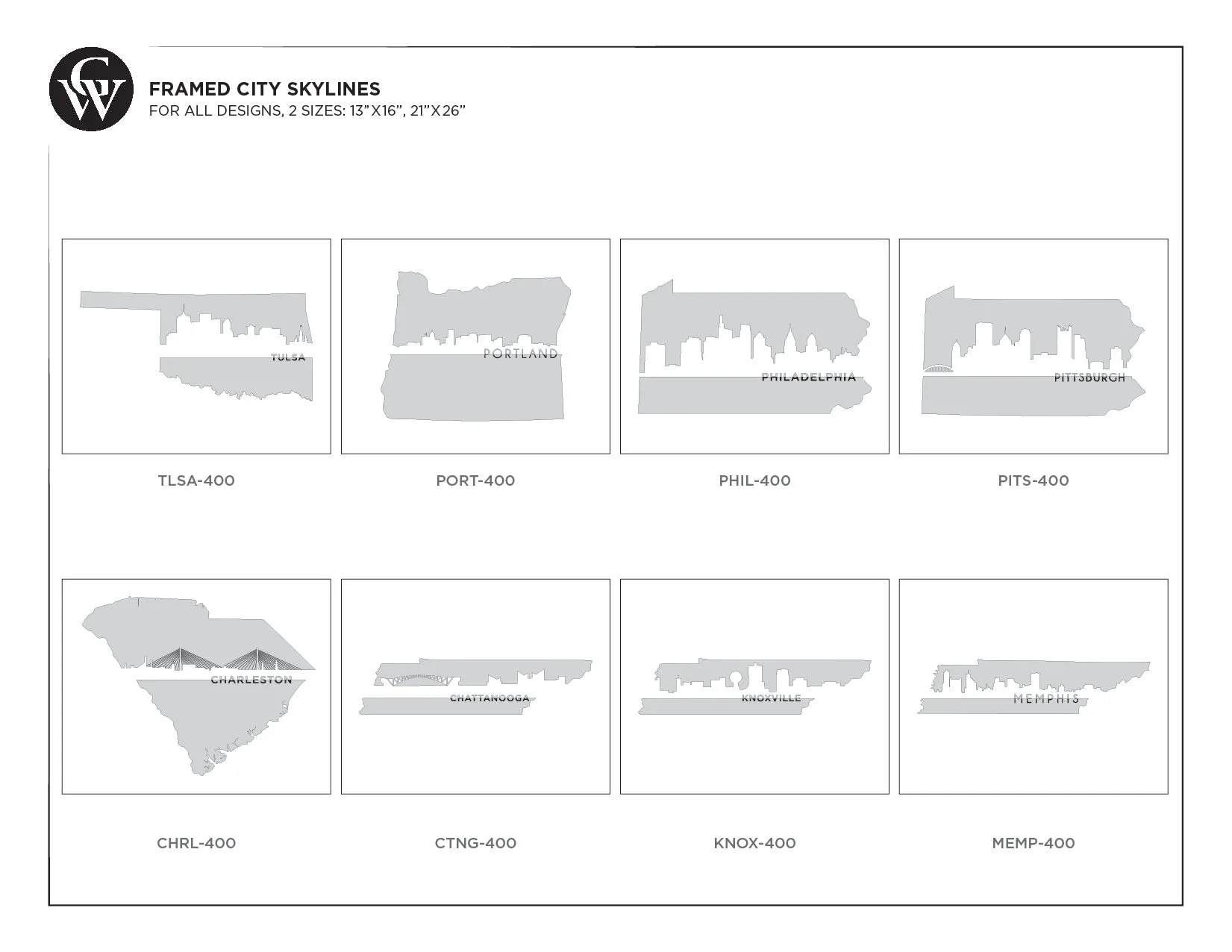 Framed City Skylines