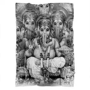 Ganesha BW Blanket