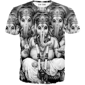 Ganesha BW T-Shirt