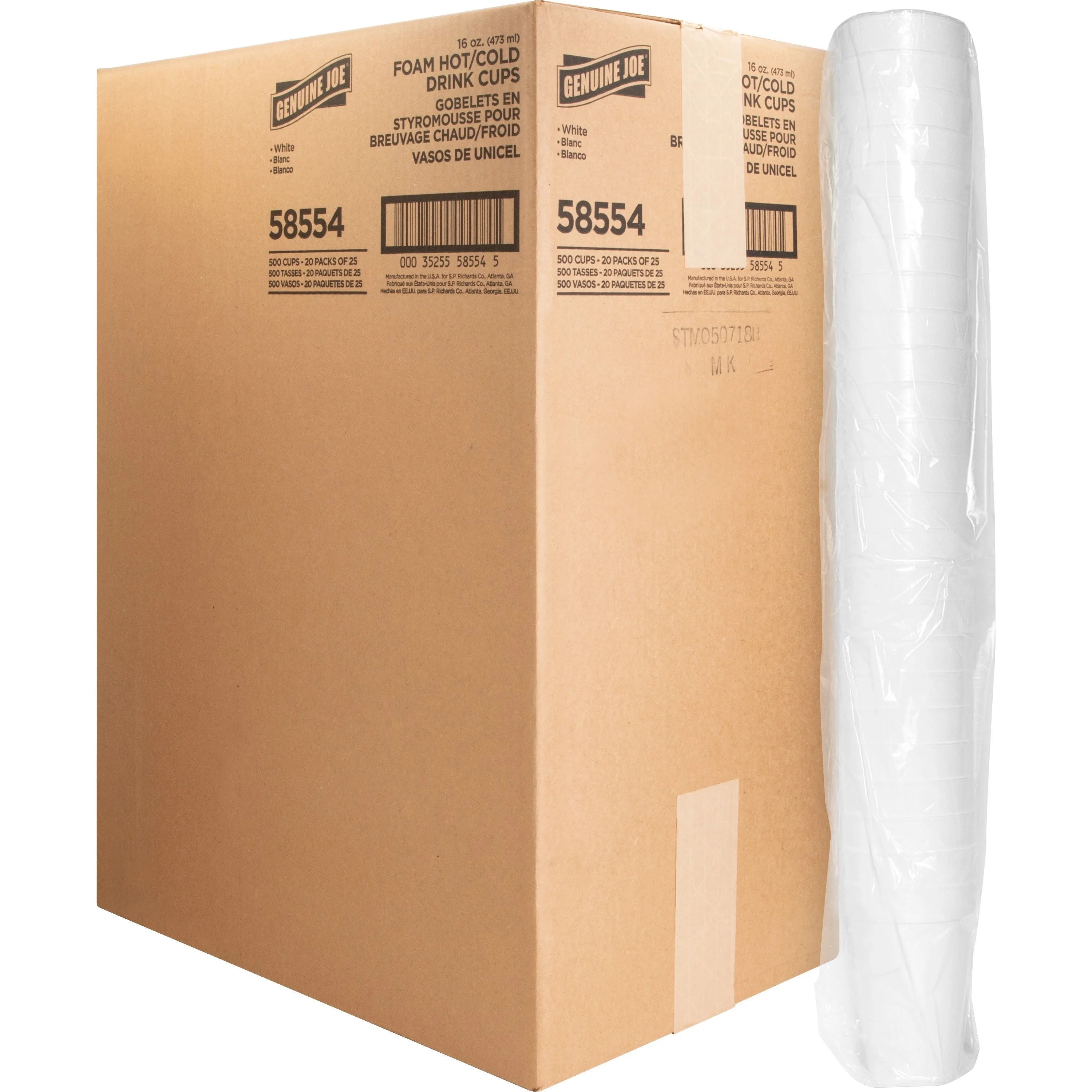 Genuine Joe Hot/Cold Foam Cups