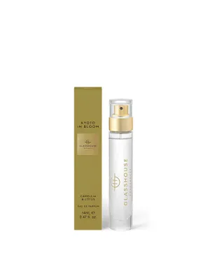 GLASSHOUSE FRAGRANCES | Kyoto In Bloom Eau de Parfum | Camelia & Lotus | .47oz