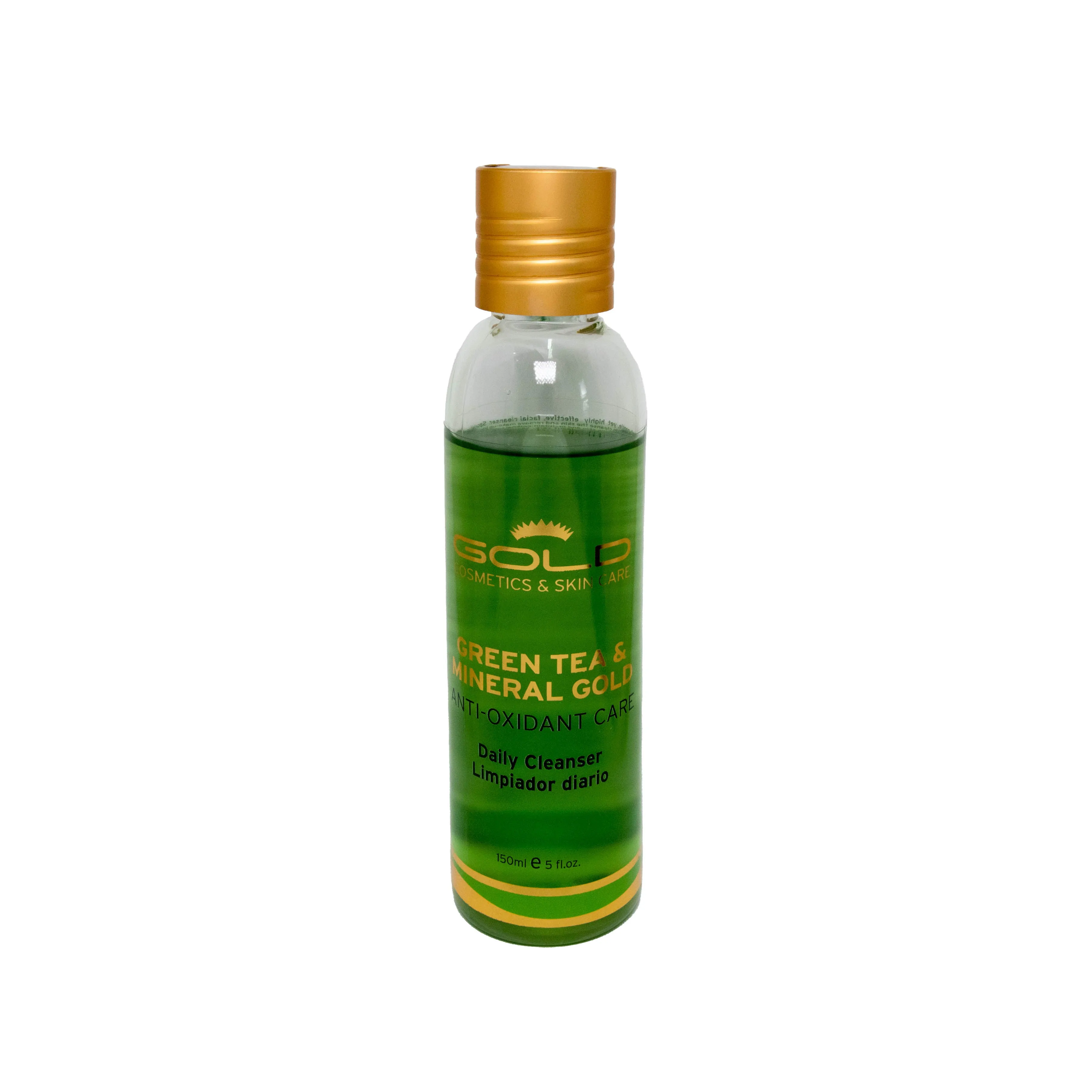 Gold Cosmetics | Green Tea & Mineral Gold Daily Cleanser | 150 ml
