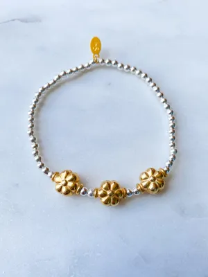 Gold Daisy Bracelet