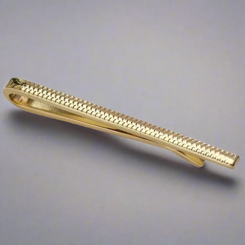 Gold Slim Tie Clip