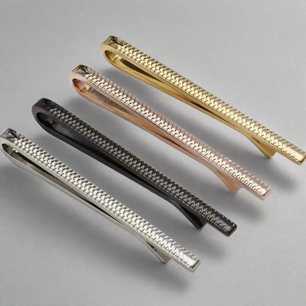 Gold Slim Tie Clip