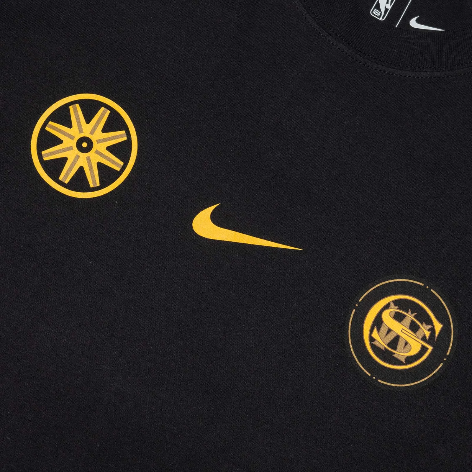 Golden State Warriors 2024 City Edition Max90 T-Shirt - Black