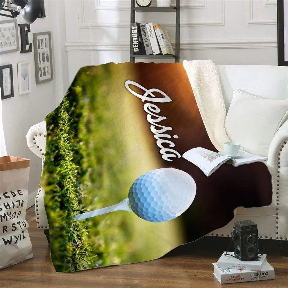 Golf Personalized Blankets