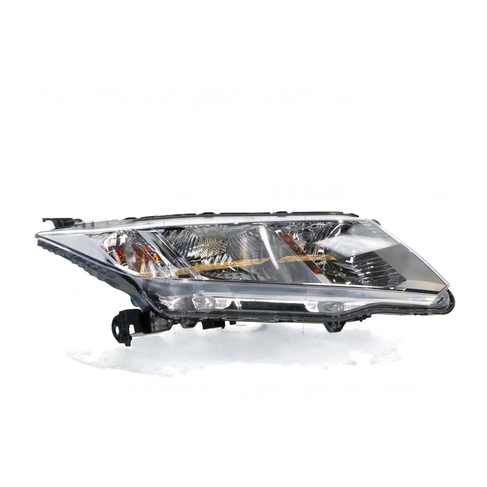 Halogen Manual Adjust Head Lamp Drivers Side Genuine Suits Honda City GM 2014 to 2017