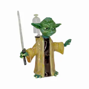 Handblown Yoda by 'Jon Fischbach'