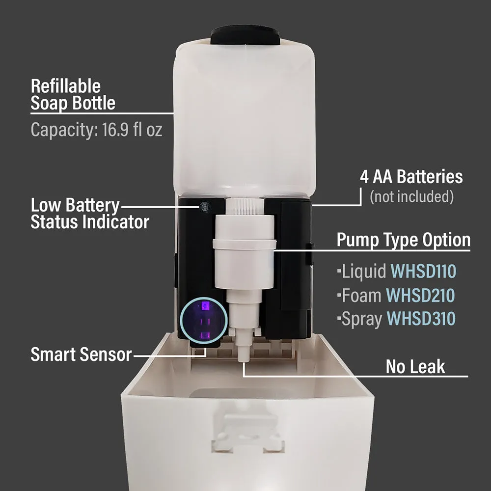 Hands-free multi-function soap dispenser with sensor technology