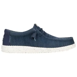 Hey Dude Men's Wally Stretch Sox Slip On Navy