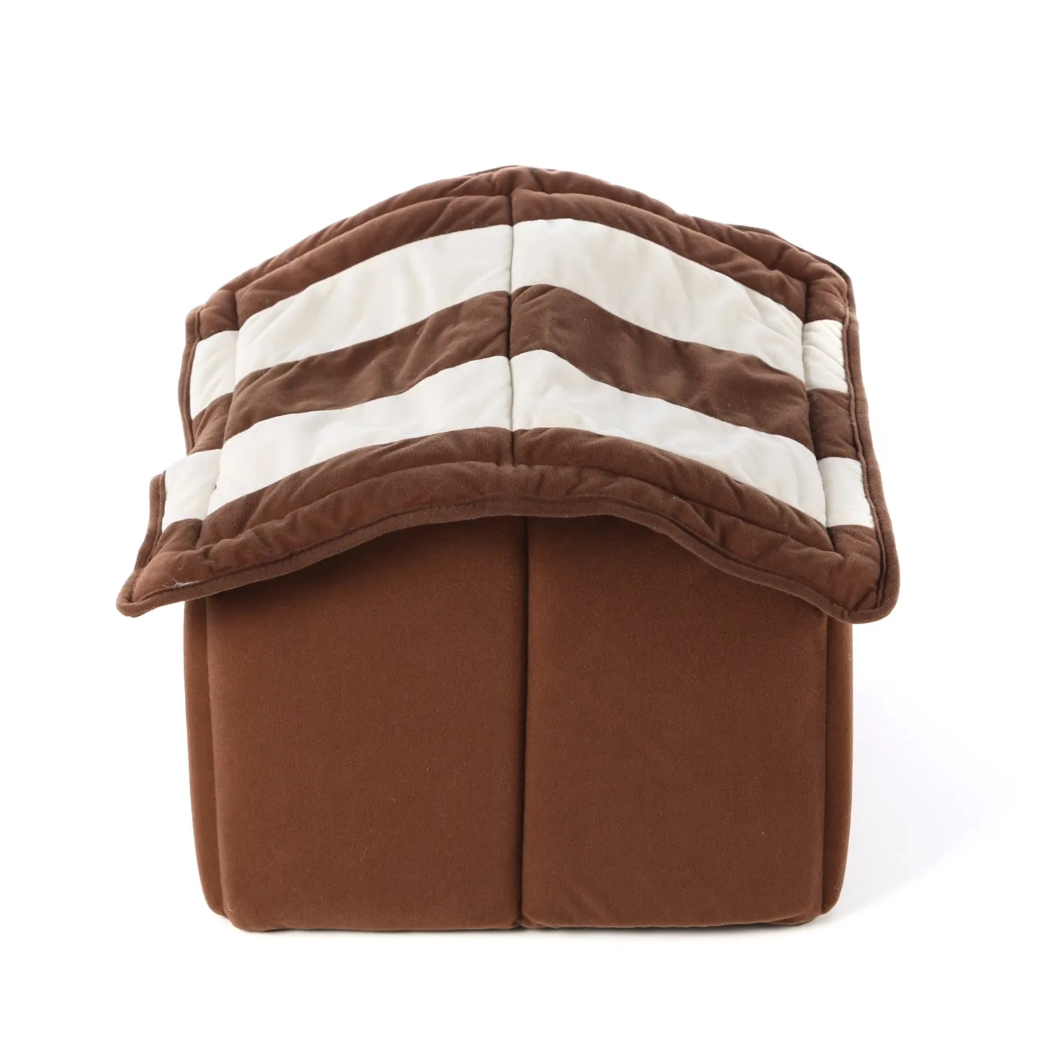 Home Sweet Home Dog Dome Dog Bed - Machine Washable