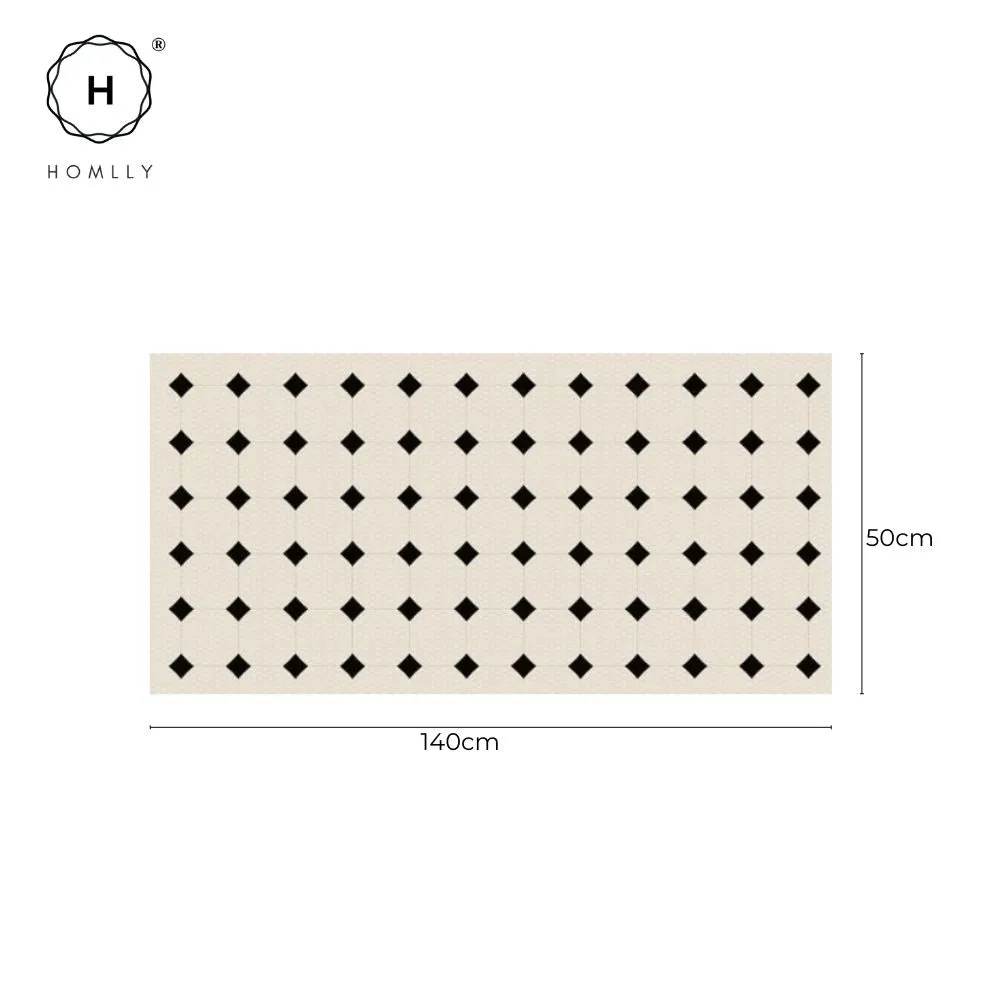 Homlly Modern Contemporary Bedside Corridor Floor Mat Carpet