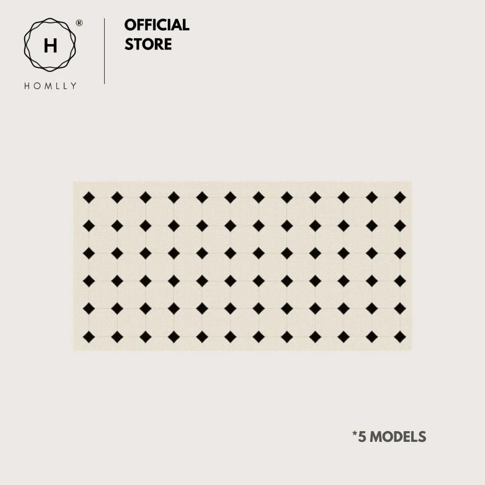 Homlly Modern Contemporary Bedside Corridor Floor Mat Carpet