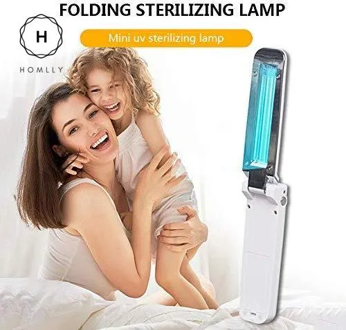 Homlly Portable UV Germicidal Sterilization Sanitizer Wand (White)