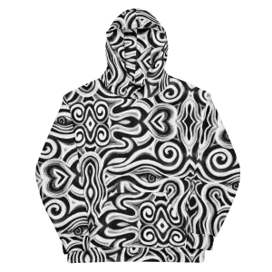 Hooded Sweatshirt- "Time Travel" Design