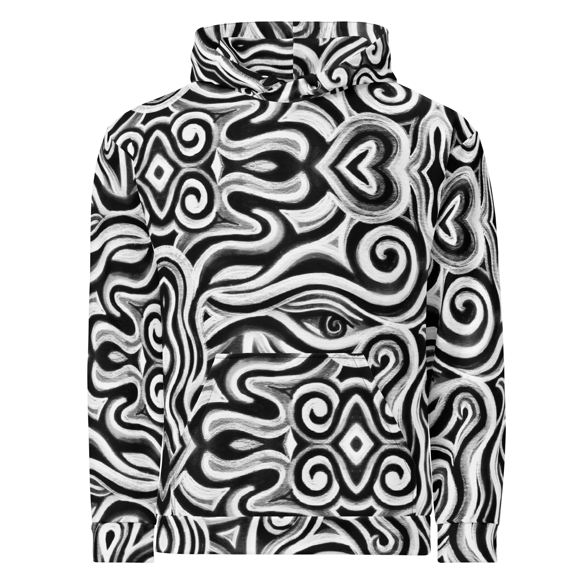 Hooded Sweatshirt- "Time Travel" Design