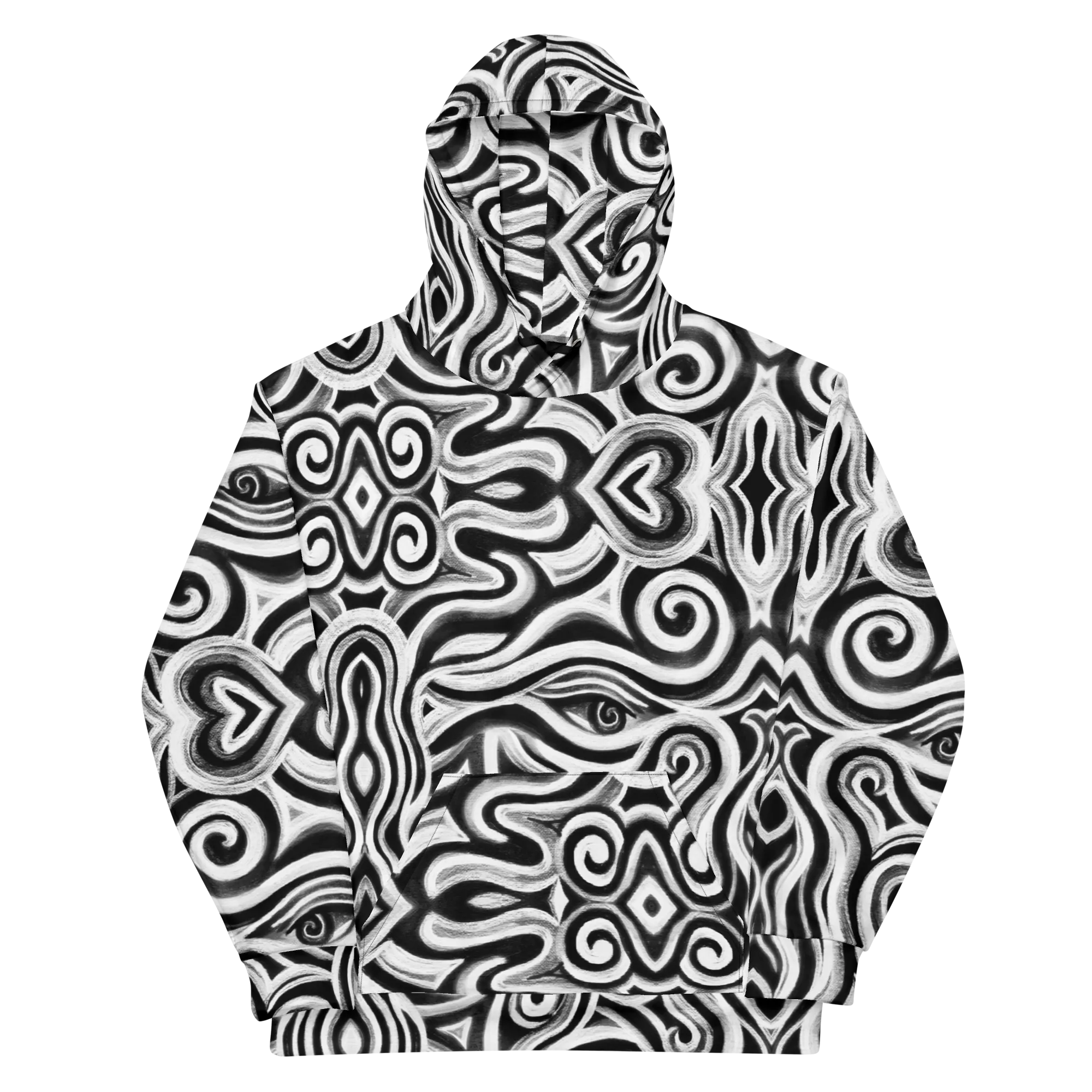 Hooded Sweatshirt- "Time Travel" Design