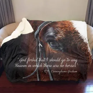 Horse Photo Blanket
