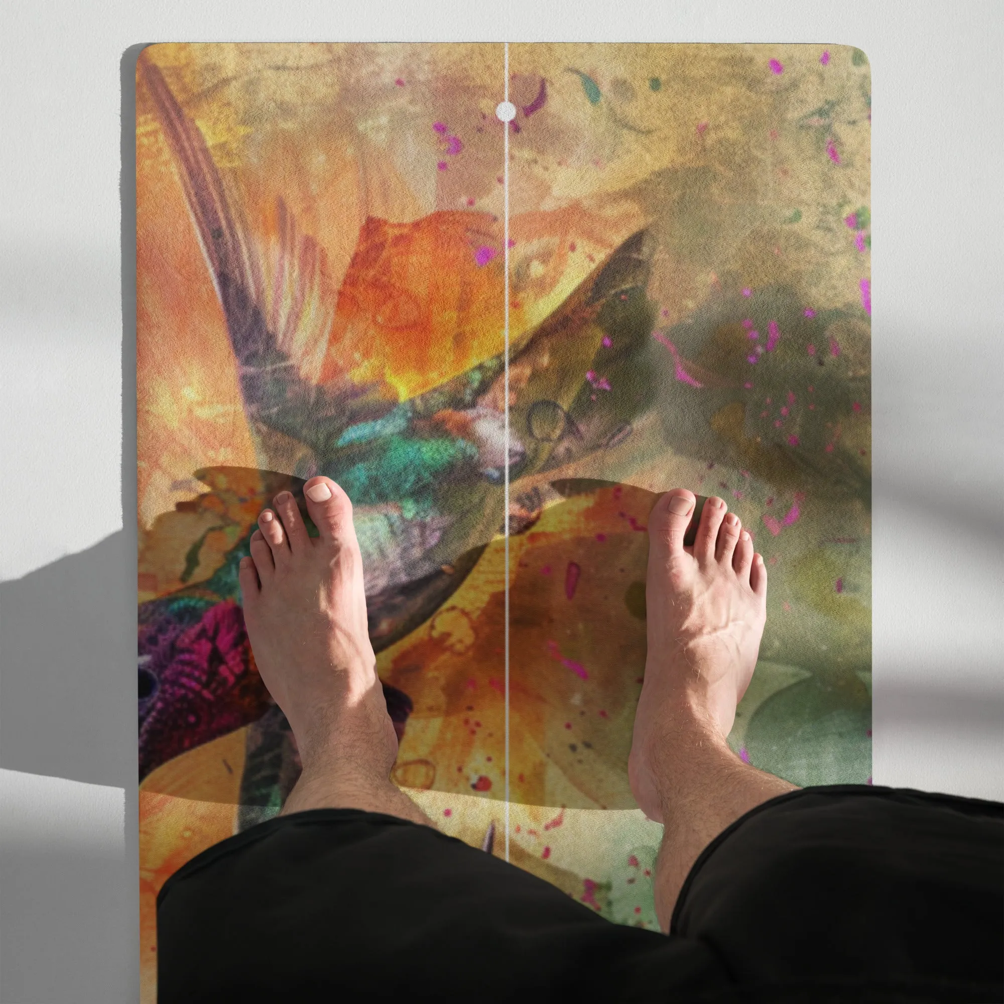 Hummingbird Two Alignment Yoga mat