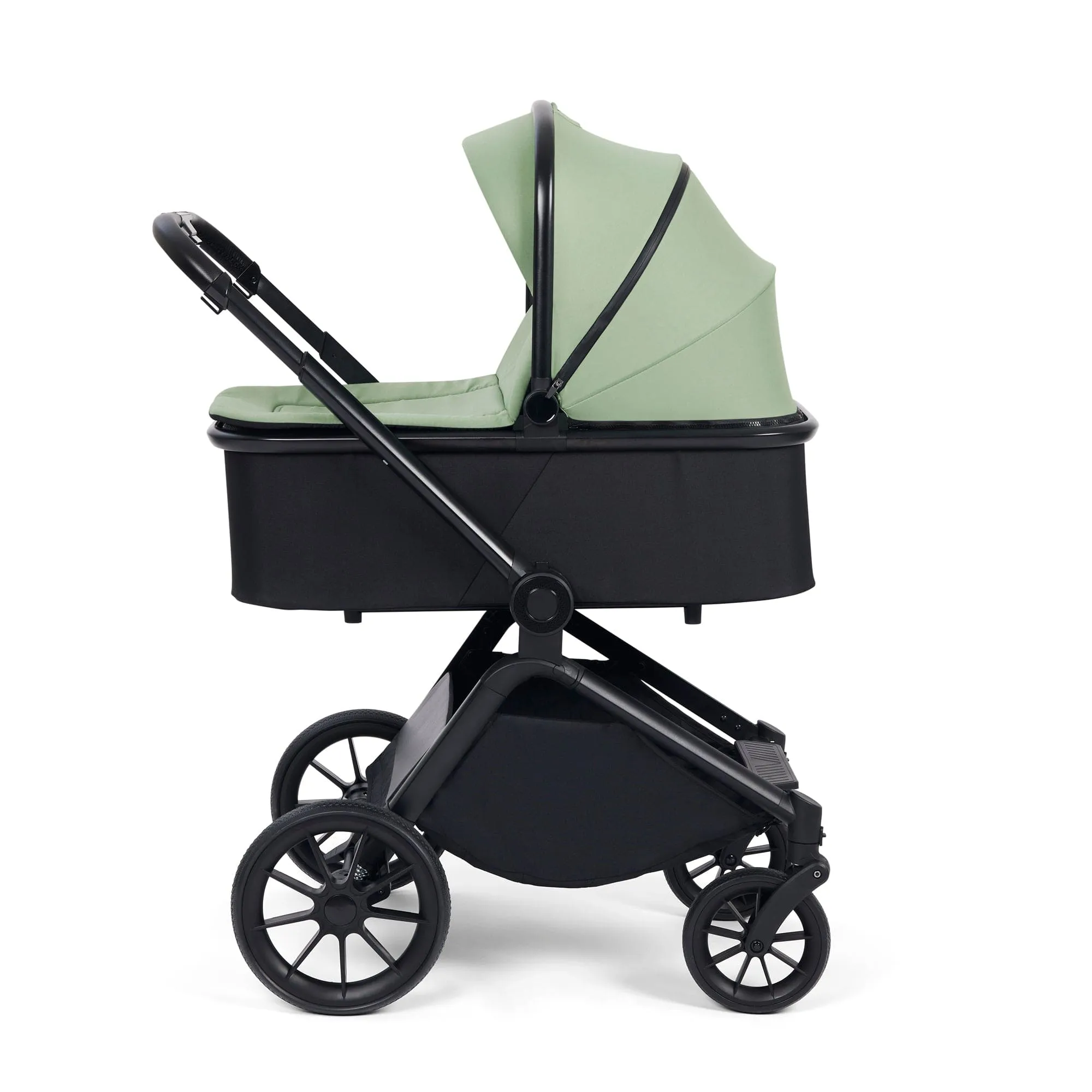 Ickle Bubba Altima Aio Bundle with i-Size Isofix Car Seat & Base (SAGE GREEN)