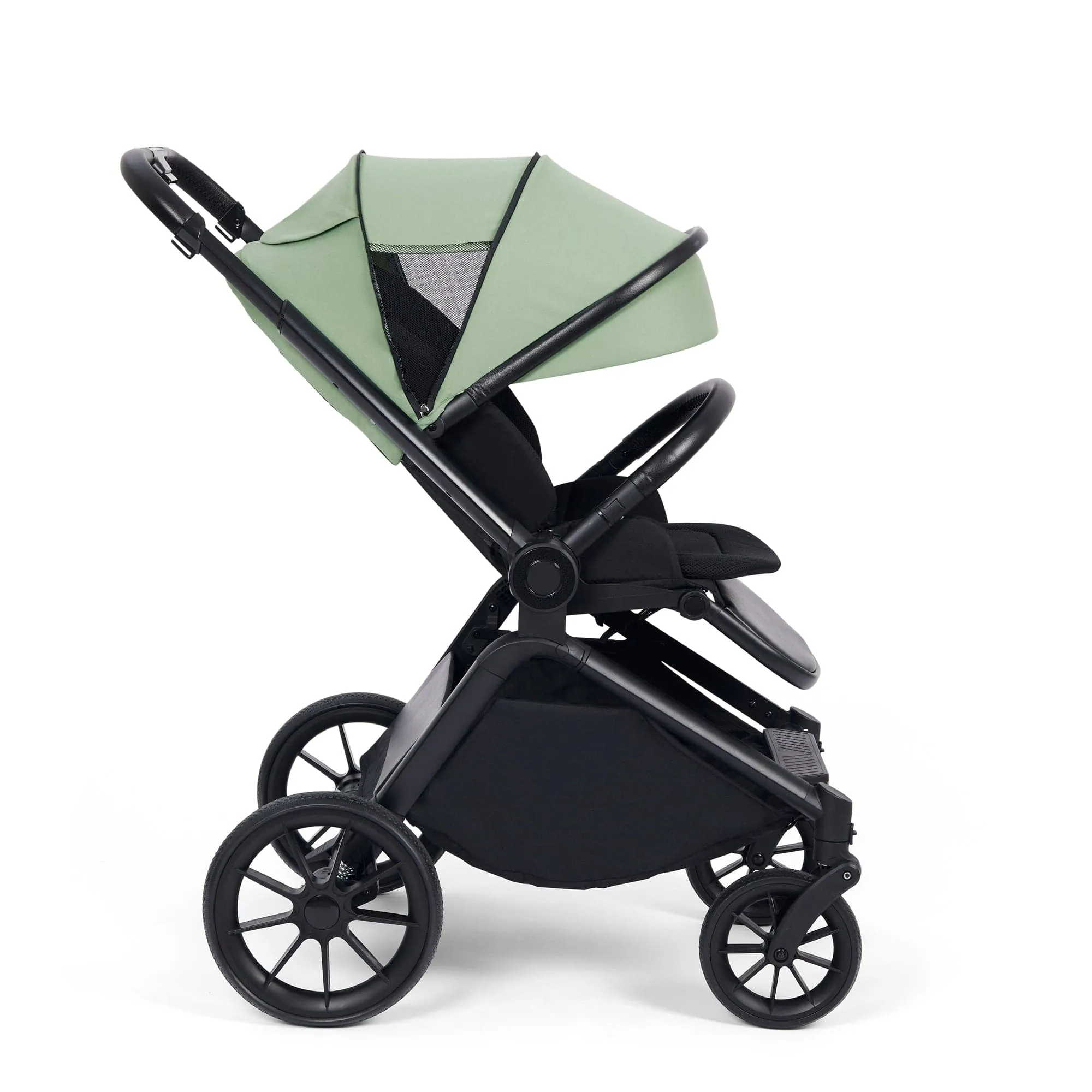 Ickle Bubba Altima Aio Bundle with i-Size Isofix Car Seat & Base (SAGE GREEN)