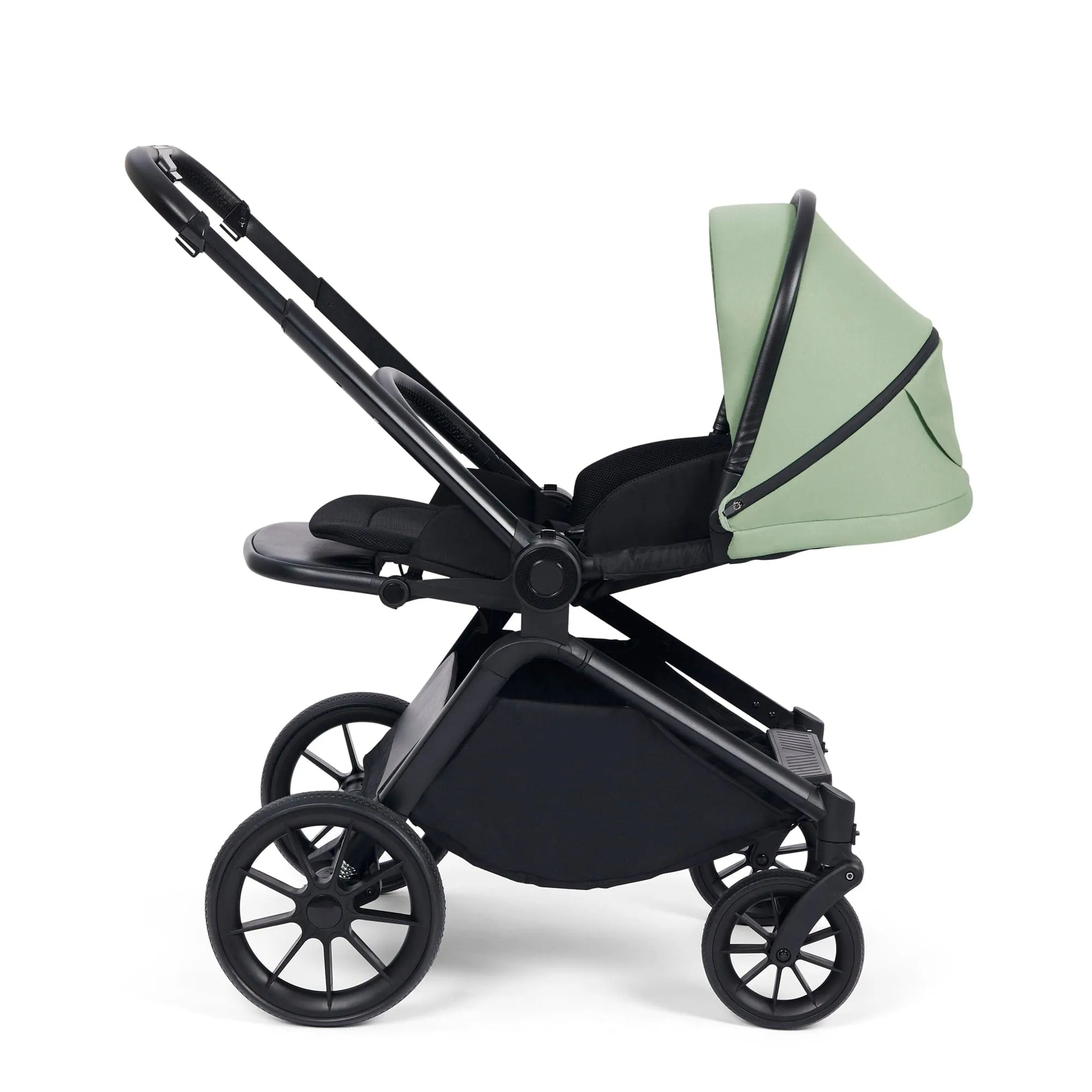 Ickle Bubba Altima Aio Bundle with i-Size Isofix Car Seat & Base (SAGE GREEN)