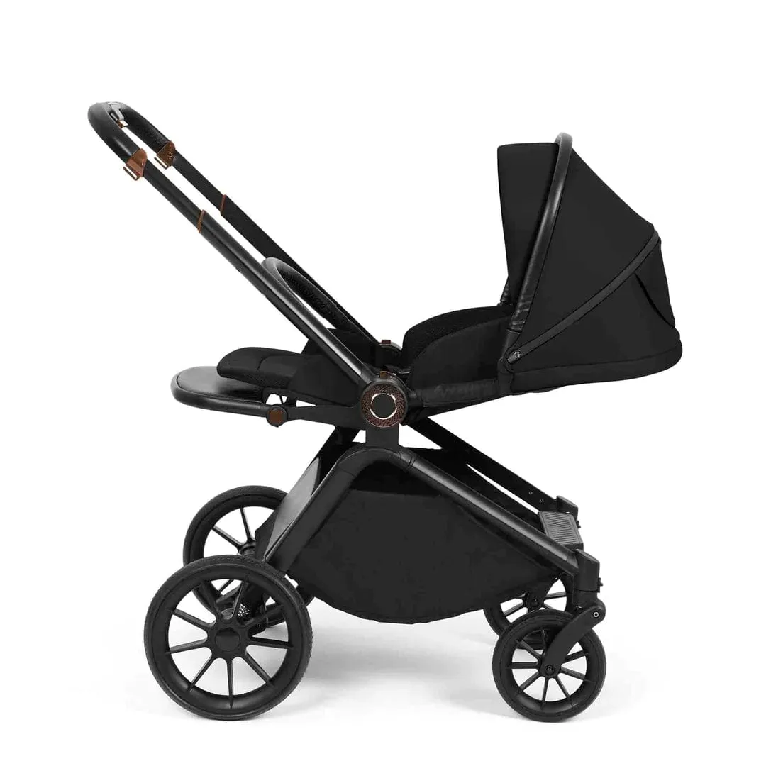 Ickle Bubba Altima All-in-One (Stratus) i-Size Travel System with Isofix Base - Black