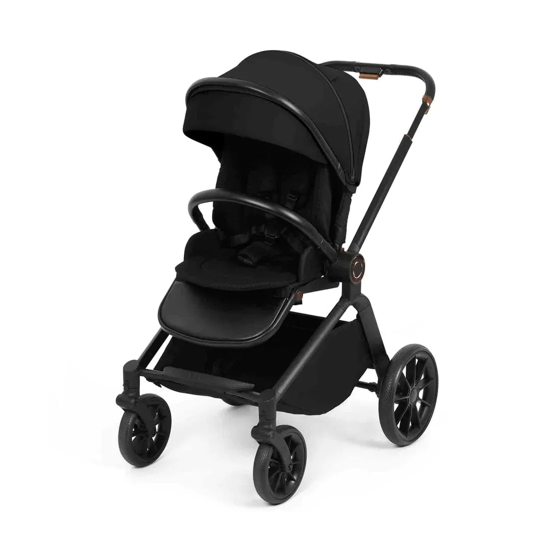 Ickle Bubba Altima All-in-One (Stratus) i-Size Travel System with Isofix Base - Black