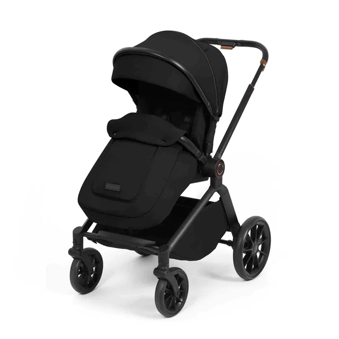 Ickle Bubba Altima All-in-One (Stratus) i-Size Travel System with Isofix Base - Black