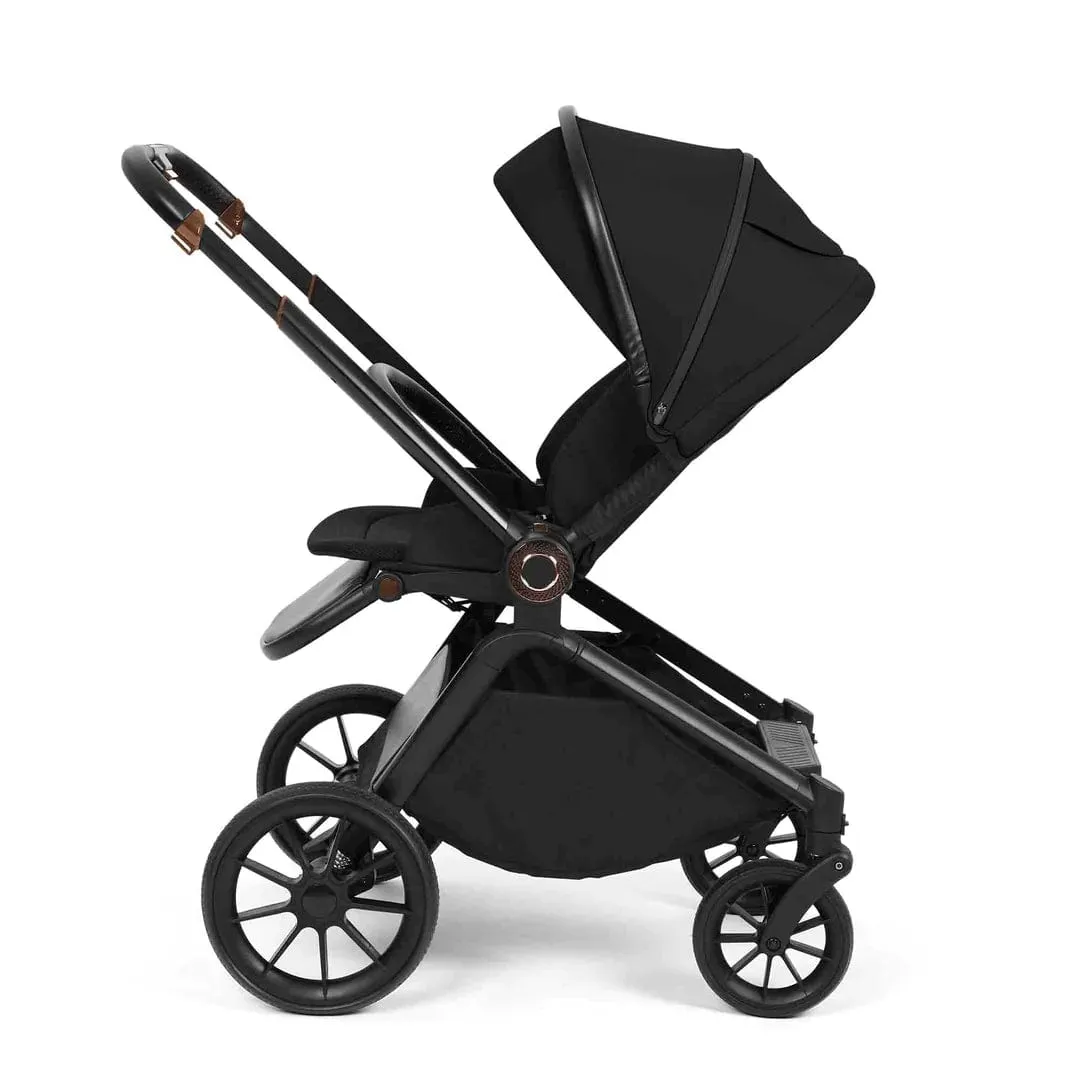 Ickle Bubba Altima All-in-One (Stratus) i-Size Travel System with Isofix Base - Black
